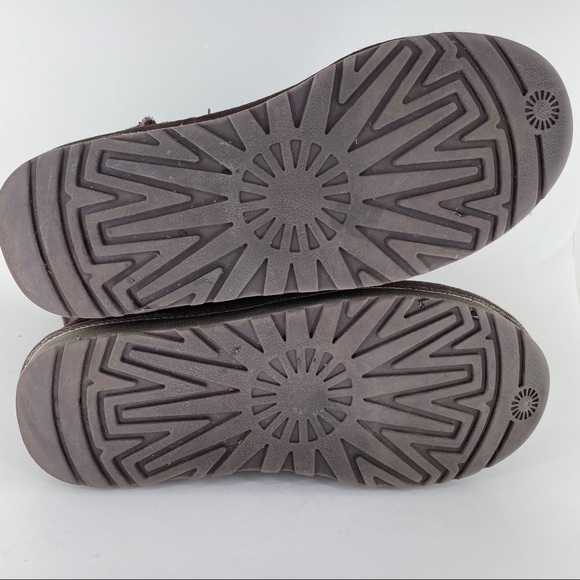 UGG Classic Short Boot Dark Chocolate Brown Size 6 - Picture 4 of 14